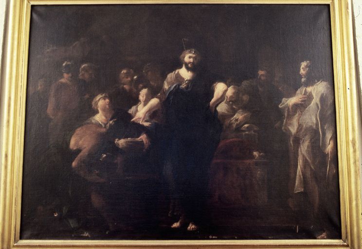 tableau : La Restitution de la dot de Fannia ou le jugement de Marius