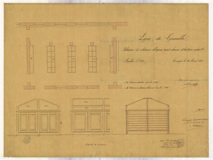 Lycée de garçons, actuellement lycée Champollion