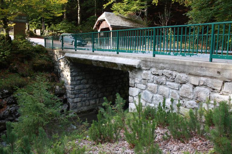 Pont du bout du lac de Montriond
