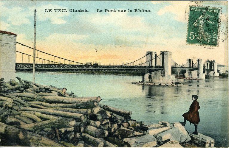 Pont routier du Teil (détruit)