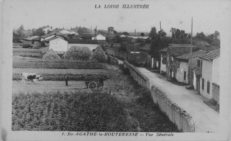 Présentation de la commune de Sainte-Agathe-la-Bouteresse