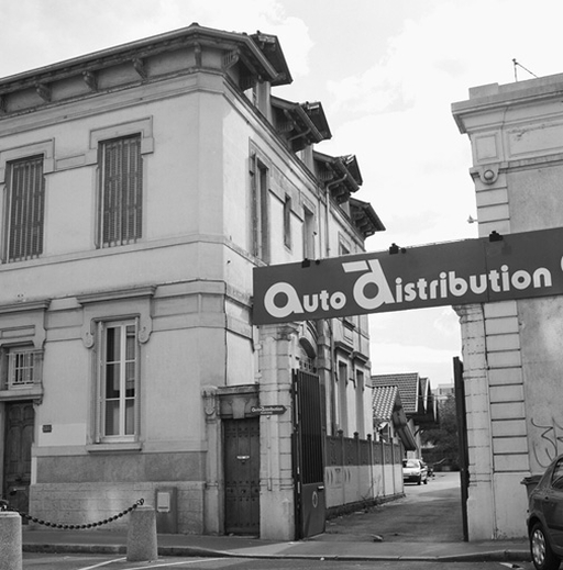 Entrepôt commercial dit entrepositaire et vins en gros Lignon (A) actuellement Usine de construction mécanique Syldos Auto Distribution