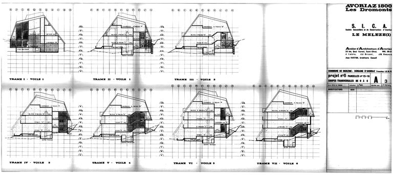 Immeuble dit résidence les Mélèzes