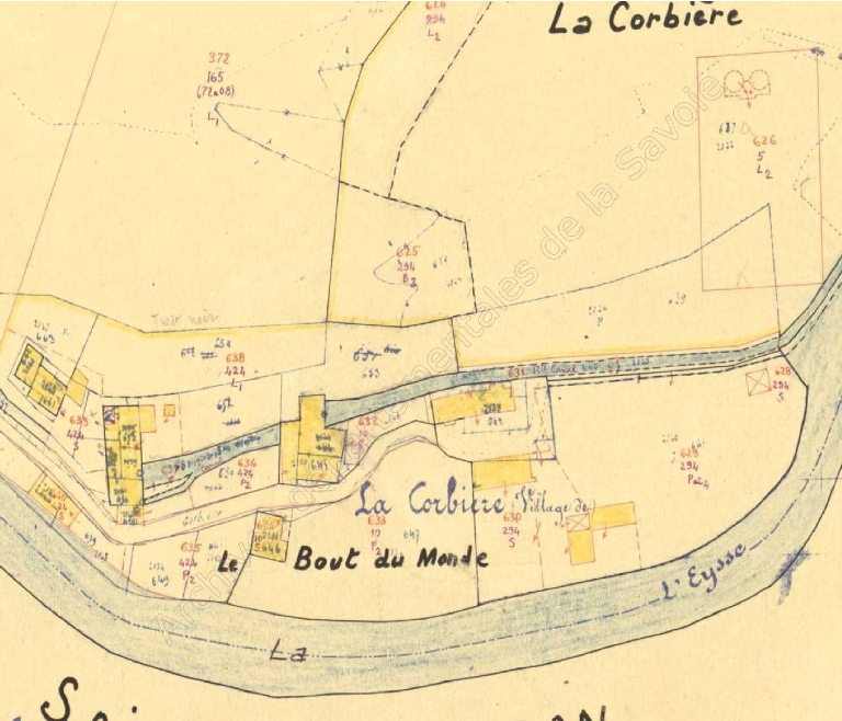 Moulins à blé de la Corbière actuellement logements