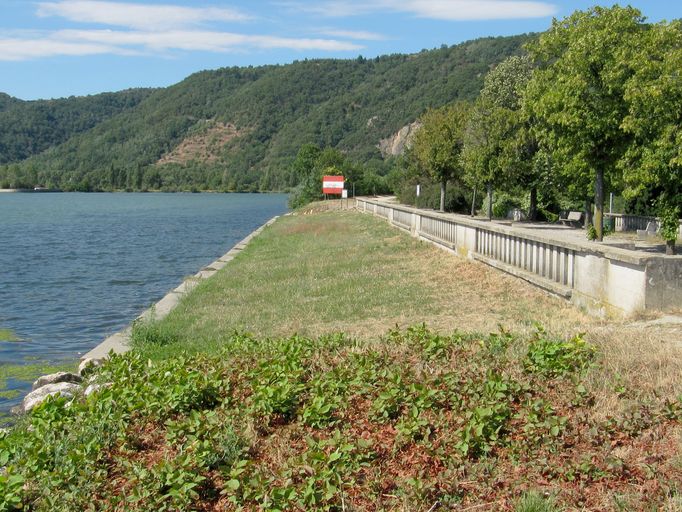 Bac à traille de Glun ou bac à traille de La Roche-de-Glun (disparus)