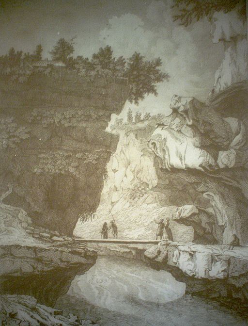 Pont-passage, puis passerelle d'Arlod (détruite)