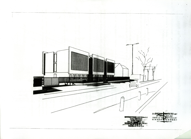 Edifice artisanal, Maison Grosse et Gerlat, puis usine de fabrication de matériaux de construction, entreprise de travaux publics, Entreprise Léon Grosse et Cie, actuellement Entreprise générale Léon Grosse