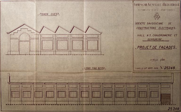 Usine de construction électrique, La Savoisienne, puis Alsthom-Savoisienne, puis Alsthom-Atlantique, puis Alsthom, puis GEC-Alsthom, puis Alstom, actuellement AREVA T et D Aix-les-Bains