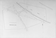 Plan d'alignement, 1873. VIIIème Division, éch. 1/500ème.