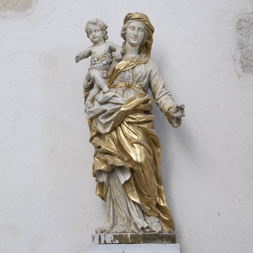 Statue : Vierge à l'Enfant