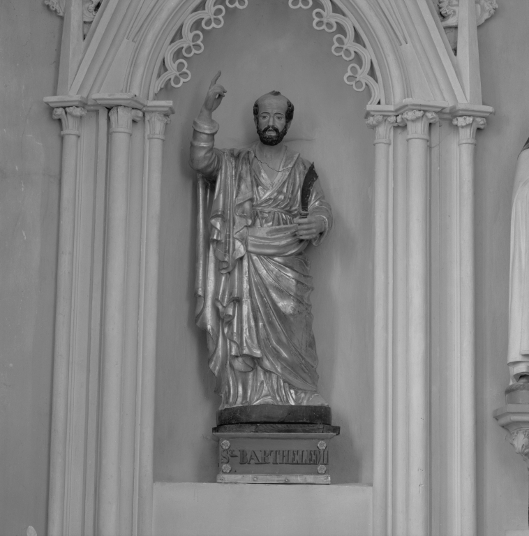 Statue : saint Barthélemy
