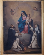 Tableau : l'Institution du Rosaire