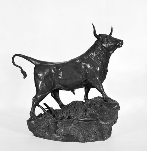 statue (statuette) : Taureau