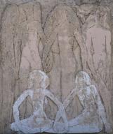 Ensemble de 4 bas-reliefs : Scènes allégoriques (?)