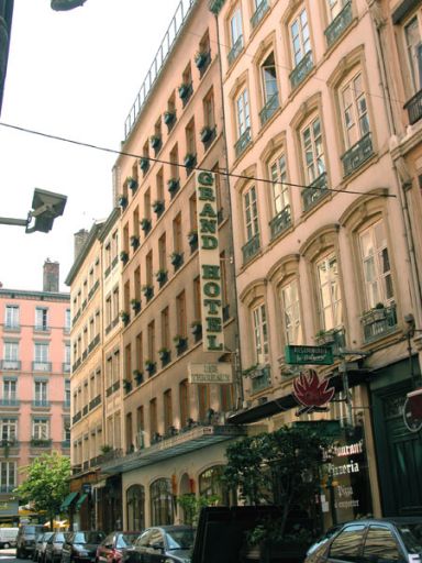 Hôtel de voyageurs de Rouen et de Venise, puis Grand hôtel des Terreaux