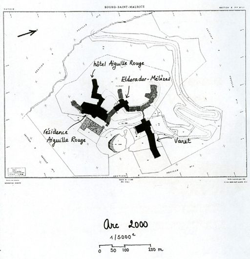 Station de sports d'hiver Arc 2000 - Les Combes