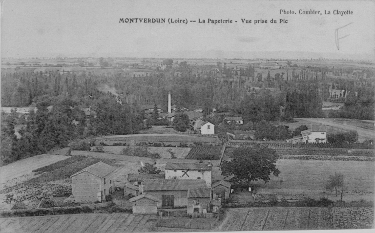 Clouterie, Papeteries de Montverdun, puis Papeterie du Forez (usine de papeterie et cartonnerie), puis usine de construction mécanique, puis usine de transformation des métaux, actuellement Forges du Lignon