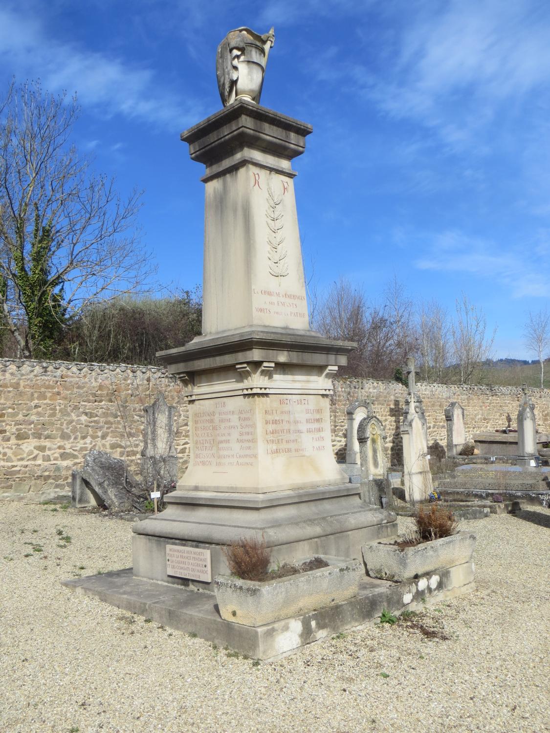 Monument aux morts de la guerre de 1870-1871 et de la guerre de 1914-1918