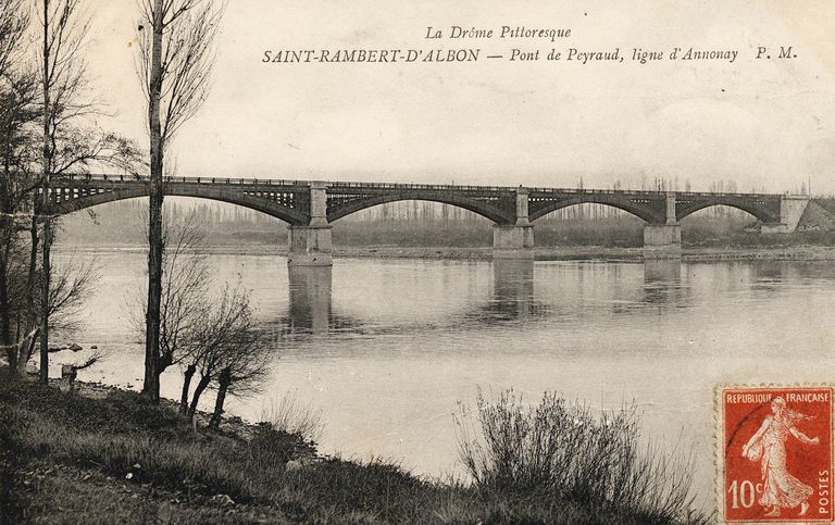 Pont ferroviaire de Peyraud, ou pont ferroviaire dit viaduc de Saint-Rambert