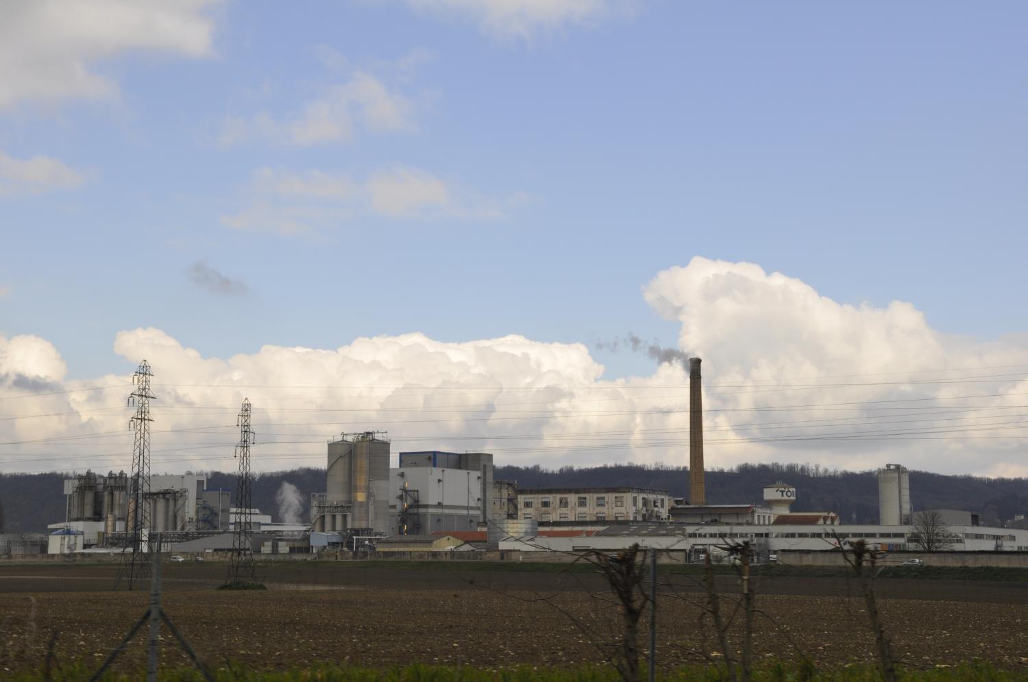 ancienne Société Lyonnaise de Soie Artificielle actuellement Toray-Film-Europe fabrique de film plastique