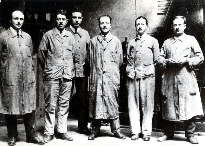 Ecole de métiers des industries métallurgiques et atelier-école, puis lycée technique des industries métallurgiques et lycée d'enseignement professionnel, actuellement lycée Hector-Guimard - Lycée des Métiers, Transformations des matériaux