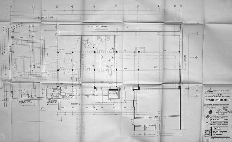 Ecole de métiers des industries métallurgiques et atelier-école, puis lycée technique des industries métallurgiques et lycée d'enseignement professionnel, actuellement lycée Hector-Guimard - Lycée des Métiers, Transformations des matériaux