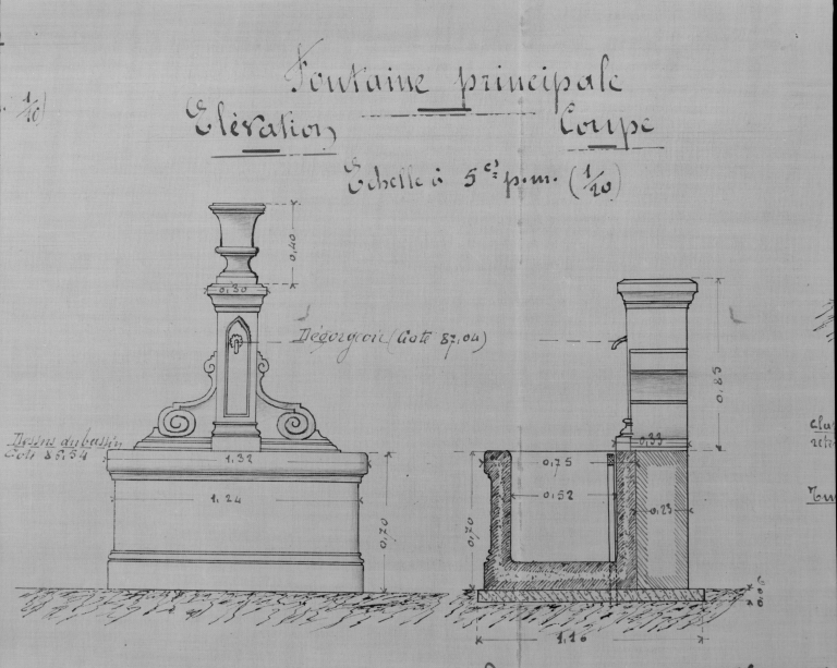 Les fontaines du canton de Grignan