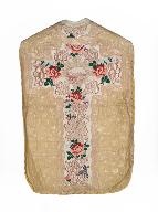 chasuble, étole, voile de calice : ornement doré