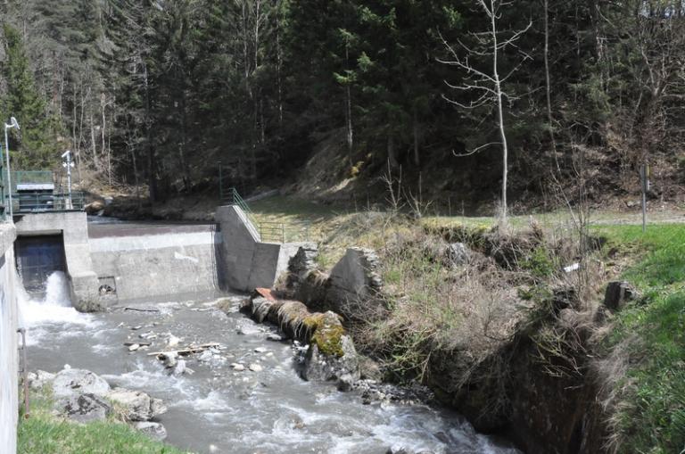 Scierie Martinet actuellement vestiges