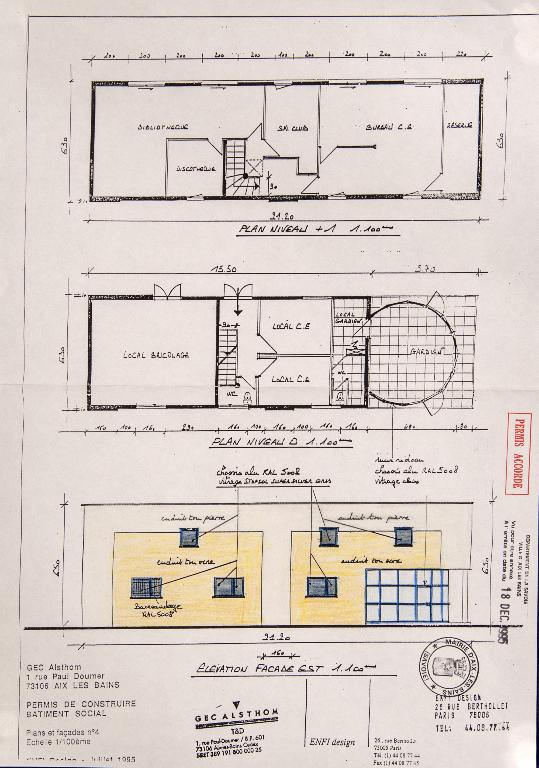 Usine de construction électrique, La Savoisienne, puis Alsthom-Savoisienne, puis Alsthom-Atlantique, puis Alsthom, puis GEC-Alsthom, puis Alstom, actuellement AREVA T et D Aix-les-Bains