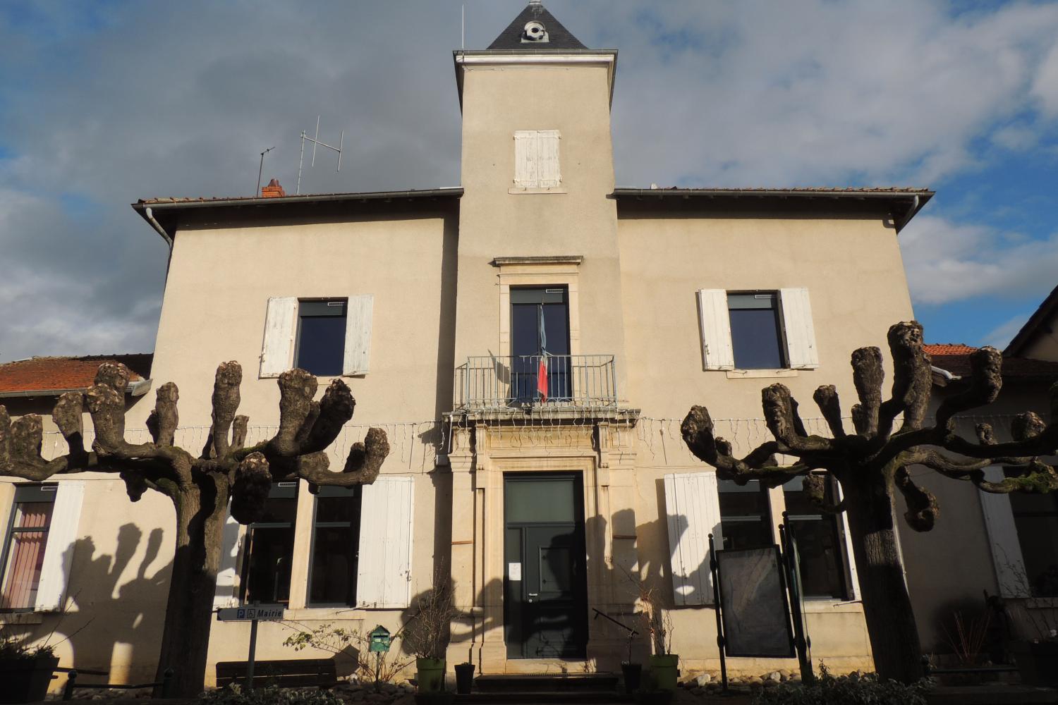 Mairie-école, actuellement mairie