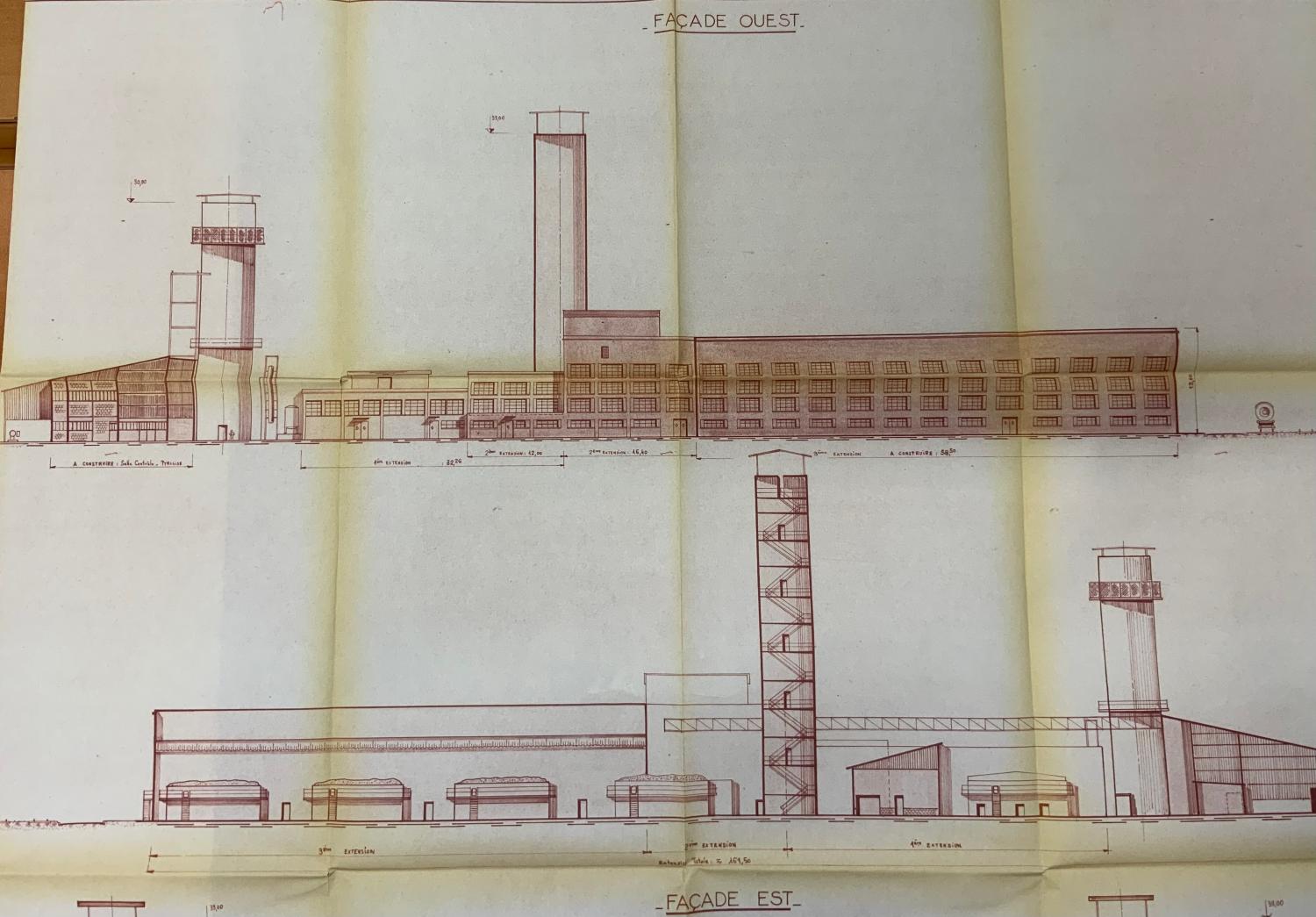 Plan usine Ugine Kuhlmann (PCUK), actuelle Arkema