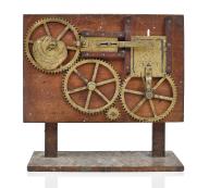 Instrument de démonstration en mécanique, modèle de déplacement de mouvement coulissant