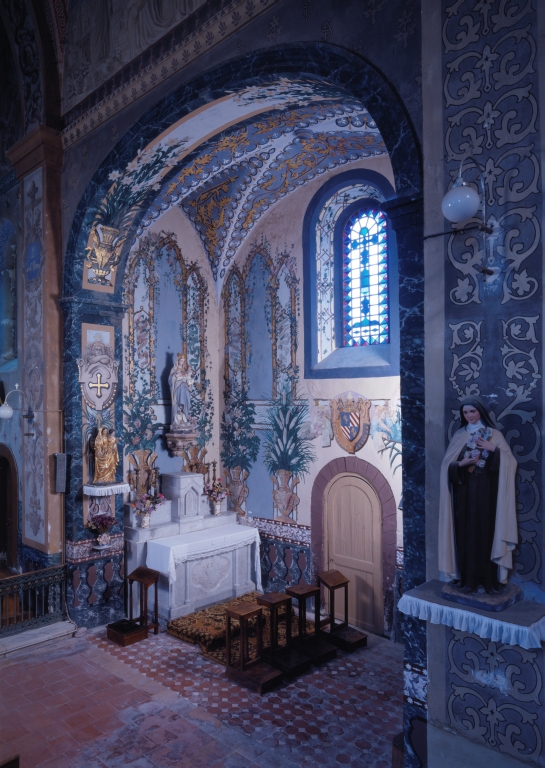 Peintures monumentales de la chapelle de la Vierge