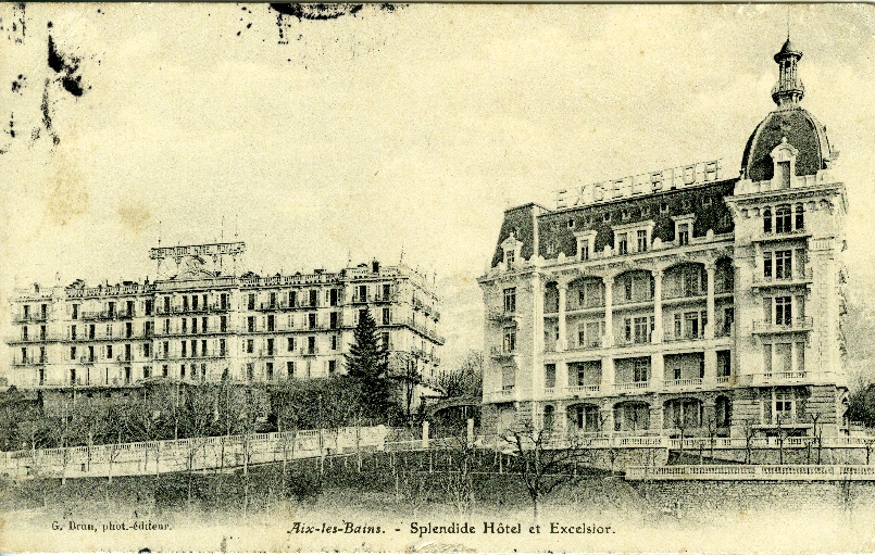 Hôtel de voyageurs, Hôtel Excelsior, actuellement immeuble, dit Résidence Beauregard