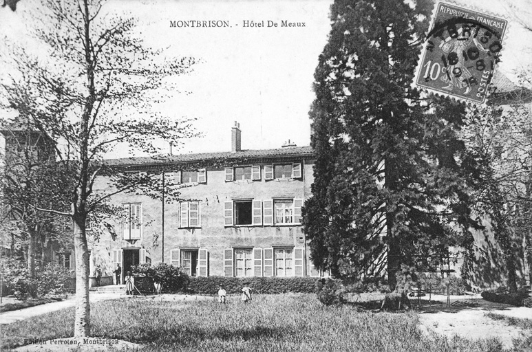 Hôtel de Meaux actuellement Lycée Saint-Paul Forez