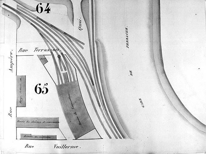 Secteur urbain dit Presqu'île Perrache, puis Derrière les voûtes