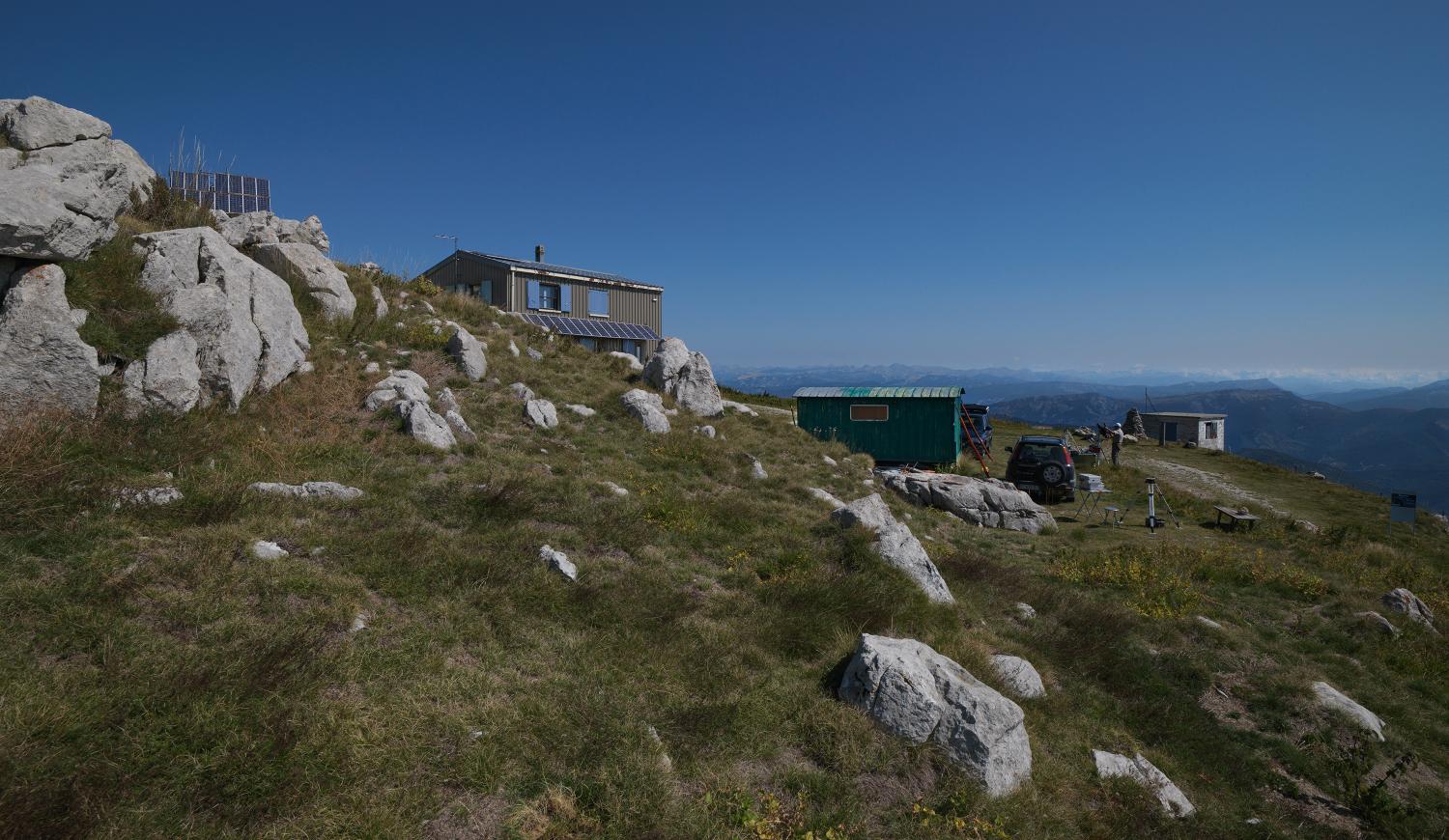 Refuge de l'observatoire du mont Chiran