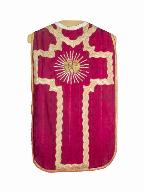 chasuble : ornement rouge n°2