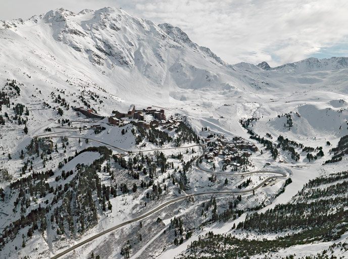 Station de sports d'hiver Arc 2000 - Les Combes