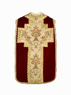 chasuble : ornement rouge n°3