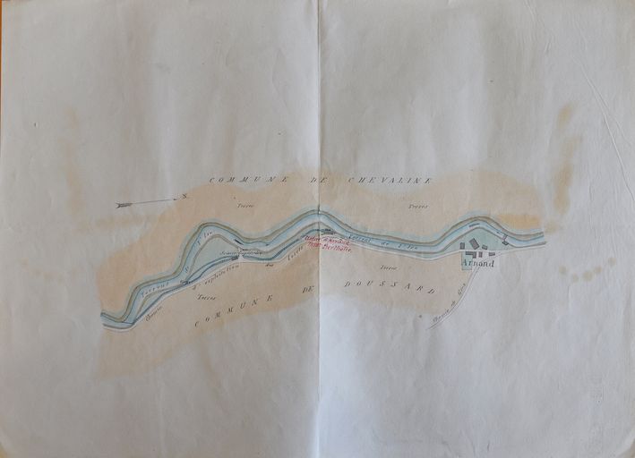 Moulins aux Vignes de la Combe puis Taillanderie Bertholio puis Martinet Bertholiot et Scierie Laperrière