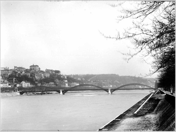 Pont routier de la Boucle, puis pont routier Winston-Churchill (détruit)