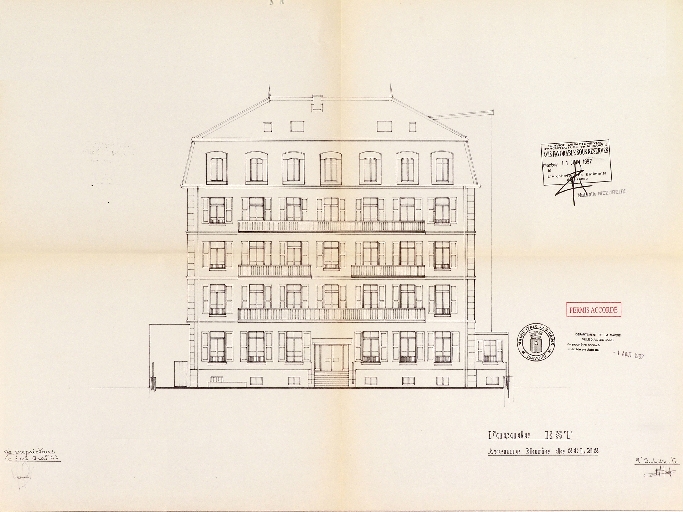 Hôtel de voyageurs, Hôtel de la Cloche, actuellement immeuble