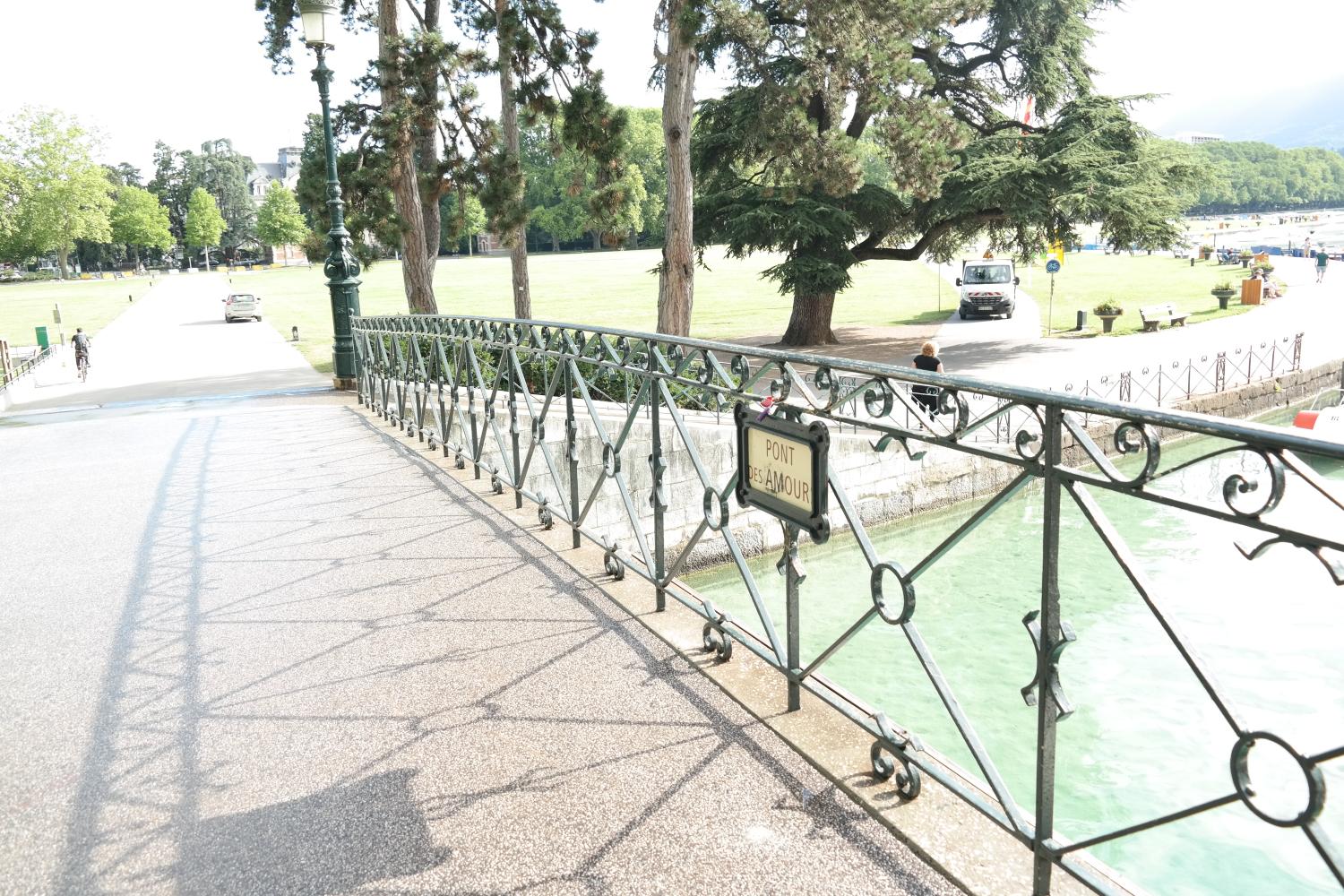Passerelle du Jardin public dite "pont des Amours"