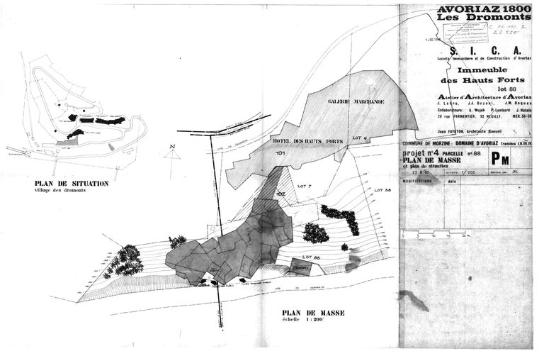 Immeuble dit résidence les Hauts-Forts