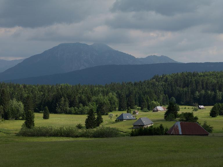 Les alpages de la montagne de Bange (Arith)