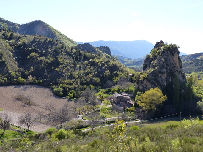 Vue de situation prise du nord-est.