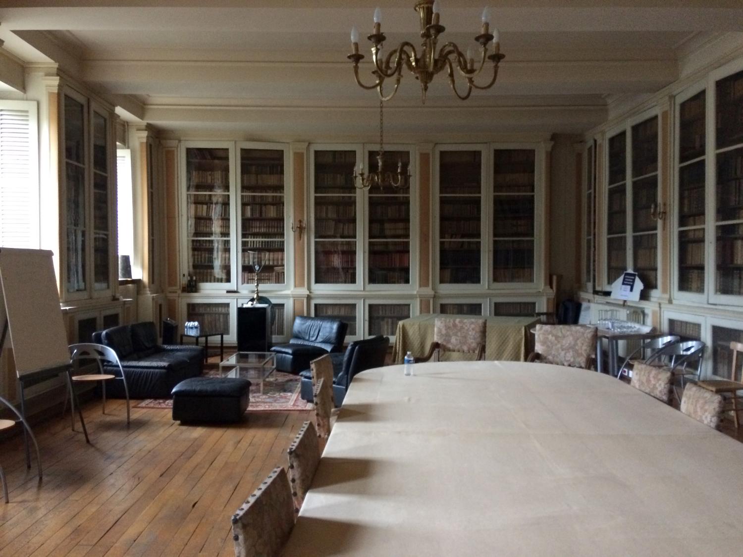 Aile nord, 1er étage : bibliothèque de l'ordre des avocats