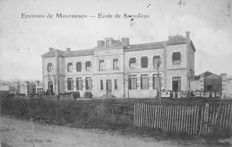 Mairie-école, puis groupe scolaire